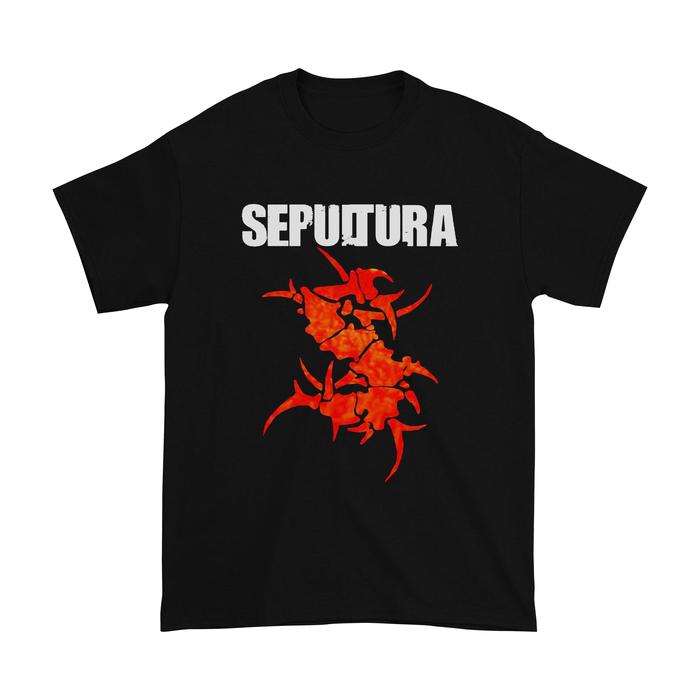 Kaos Sepultura S Logo Kaos Music Sepultura Band essential, M