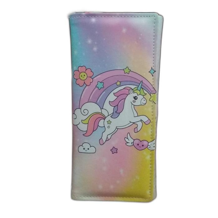 Gambar Dompet anak import - Unicorn pelangi dari Rumahwarna_gdcdepok undefined Tokopedia