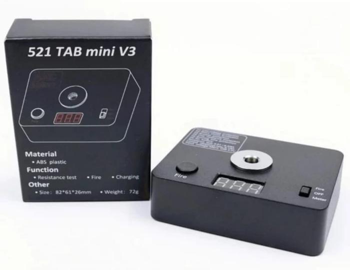 Gambar DIY 521 Tab Mini V3 Ohm Meter Rebuilding Deck Tool Kit V3 | ACC0012 - Dengan box dari GHOZT Vape undefined Tokopedia