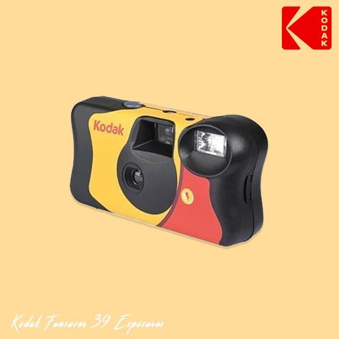 Jual Kodak FunSaver 39 exp Disposable Camera Flash 35mm ISO 800 Fun
