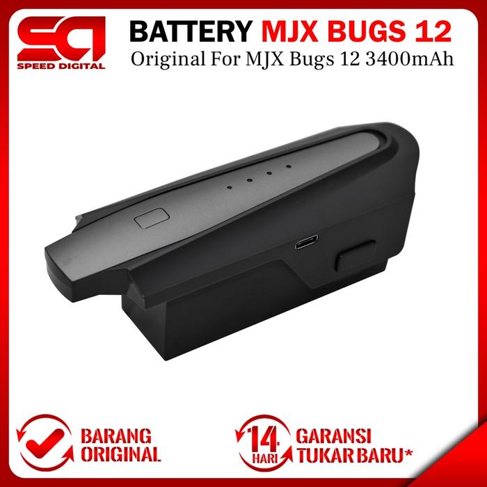Gambar Baterai MJX Bugs 12 B12 Battery Drone 7.6 V 3400mAh Original dari Speed Digital undefined Tokopedia