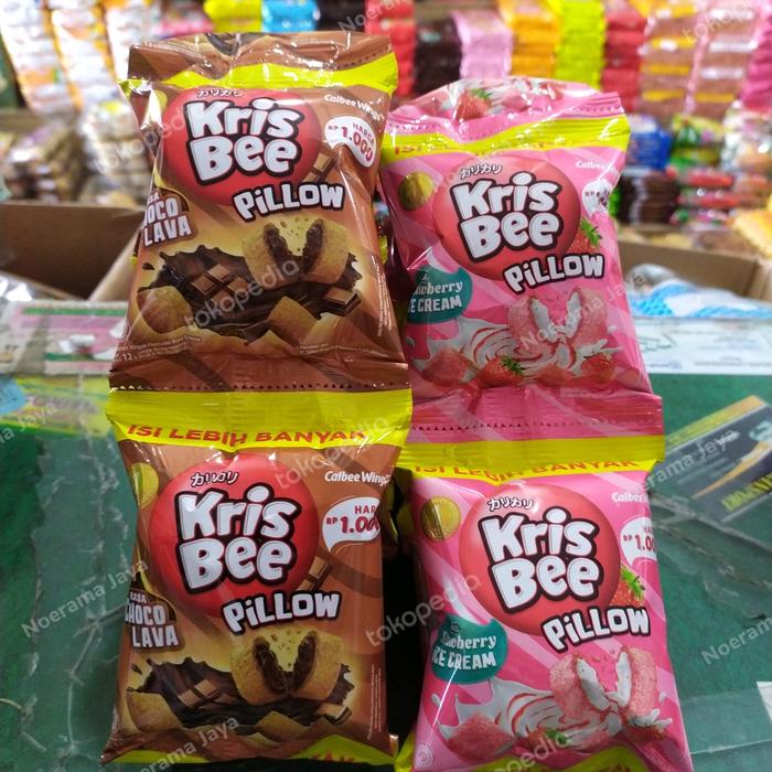 Gambar Snack Kris Bee Pillow 1000 I 1 renceng - Coklat dari Noerama Jaya undefined Tokopedia