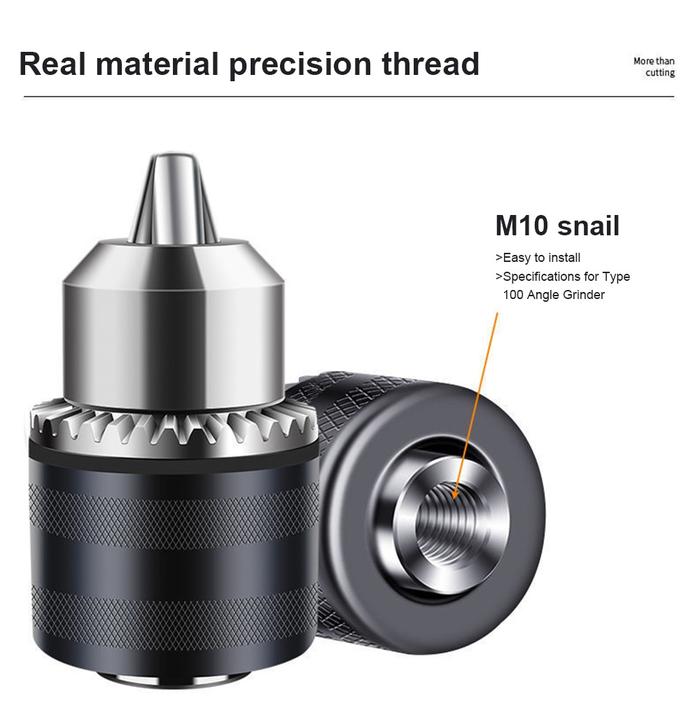 Gambar adaptor bor ke gerinda chuck bor adaptor gerinda ke bor kepala bor - KEPALA BOR dari kizzyshop21 undefined Tokopedia