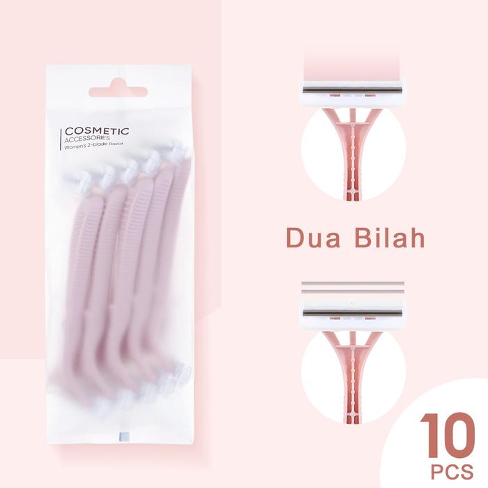 Gambar Miniso Alat Cukur Wanita Paket 5 Pelumas Nyaman Ladies Shaver 3 Layers - 10pcs dari minisoshopid undefined Tokopedia