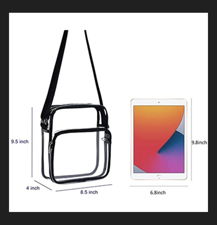Gambar Tas Konser Transparant  Backpack, Waist Bag , Monk Bag - Sling Bag dari TibaTibaAda undefined Tokopedia