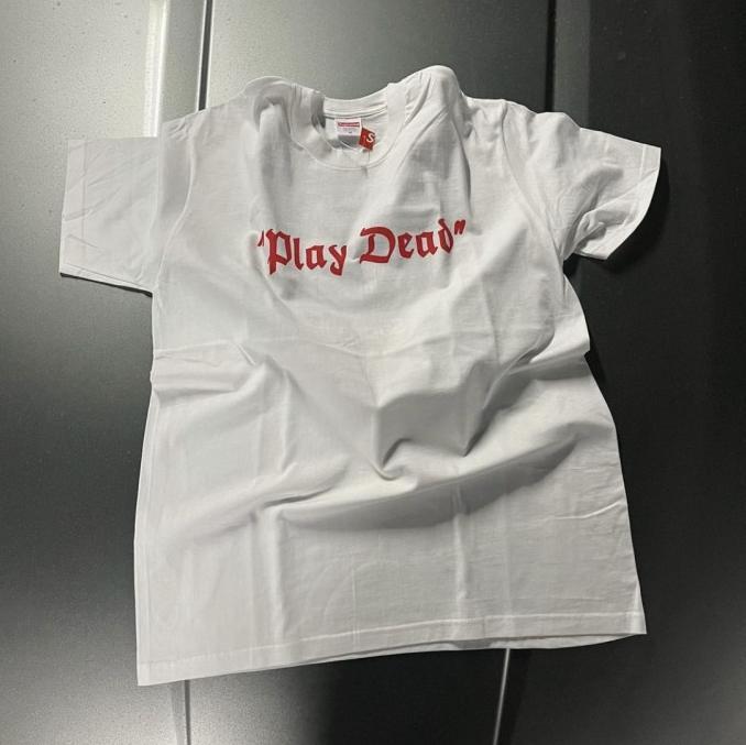 Supreme Play Dead Tee XL Q0Bt6-m69453180375 - トップス 