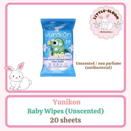 Gambar Yunikon Baby Wipes 20 sheets - Biru Muda dari LITTLE-BLOOM undefined Tokopedia