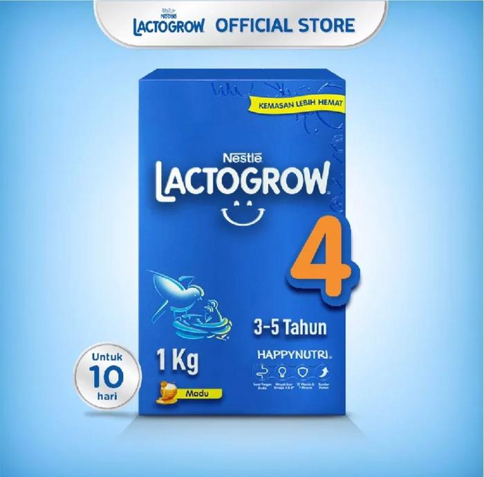 Gambar LACTOGROW 4 1000Gr - Honey dari BLAST MART undefined Tokopedia