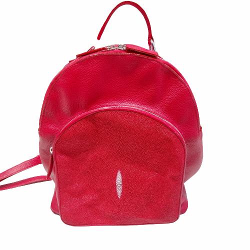 Gambar Tas Ransel Kulit Ikan Pari dari Zalfa Pari undefined Tokopedia