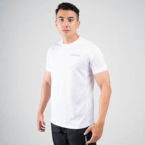 Gambar Terrel sportswear basic tee tshirt baju olah raga gym lari running - Putih, S dari Terrel Sportswear undefined Tokopedia