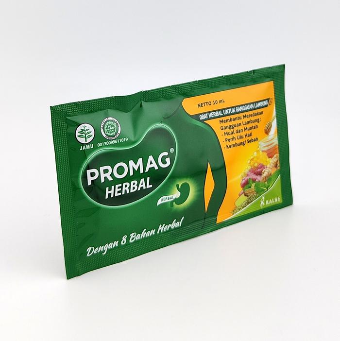 Gambar Promag Herbal Cair 10 Ml Sachet/Box - Obat Maag/Asam Lambung/Mual - 1 SACHET dari Apotek Prima Madiun undefined Tokopedia