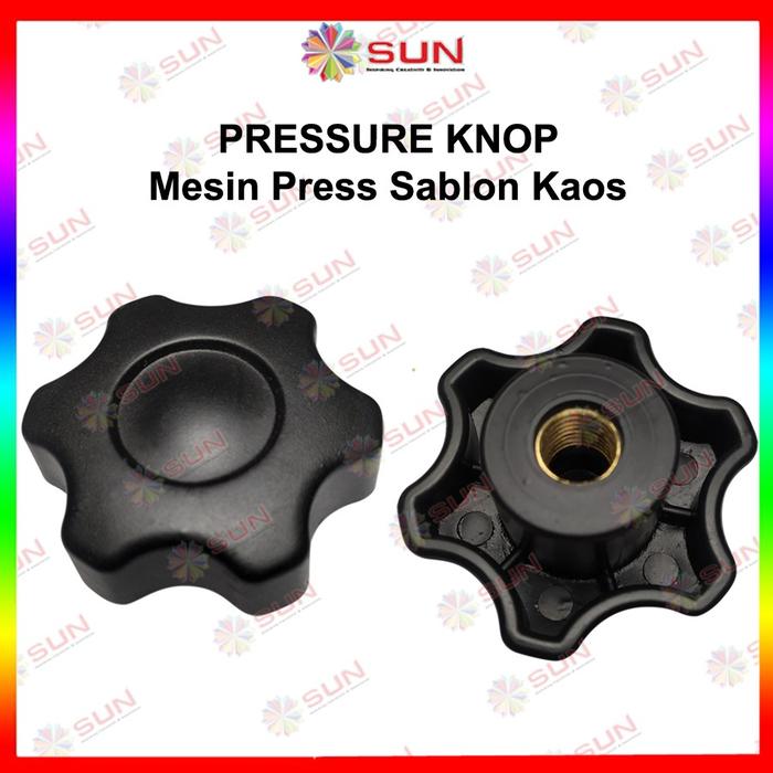 Gambar Spare Part Pressure Knob Mesin Press Sablon Kaos - Knob dari Sun Indonesia undefined Tokopedia