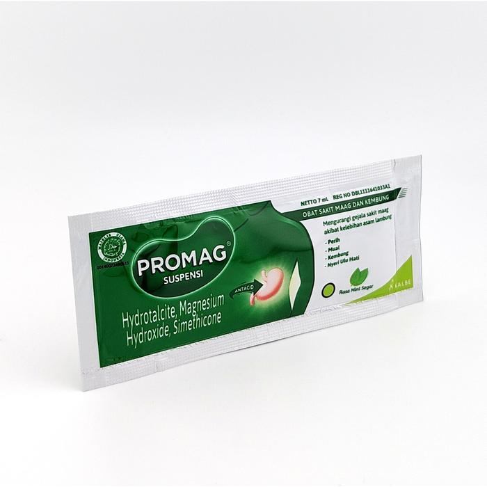Gambar Promag Suspensi Cair 7 Ml Sachet/Box - Obat Maag/Asam Lambung/Mual - 1 SACHET dari Apotek Prima Madiun undefined Tokopedia