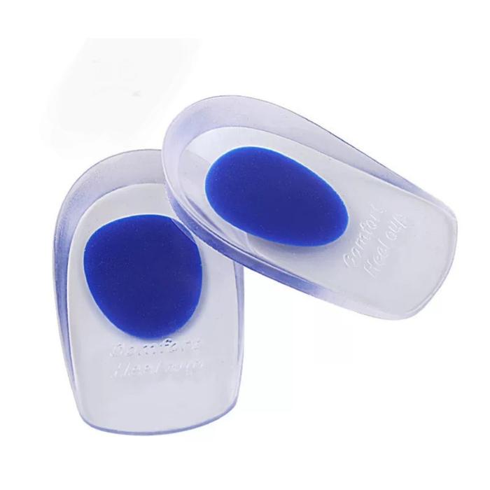 Gambar BK50 1 Pasang Insole Gel Silicone Tumit, Bantalan Tumit Silikon - Biru, L/40-45 dari Carimama undefined Tokopedia