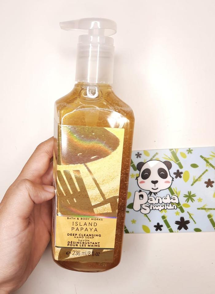 Gambar Hand Soap Bath and Body Works Deep Cleansing - Island Papaya dari PandaShop.Idn undefined Tokopedia