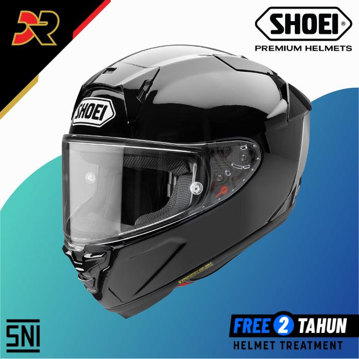 Jual SHOEI X-15 BLACK HELM FULL FACE SNI X15 X-FIFTEEN FIFTEEN