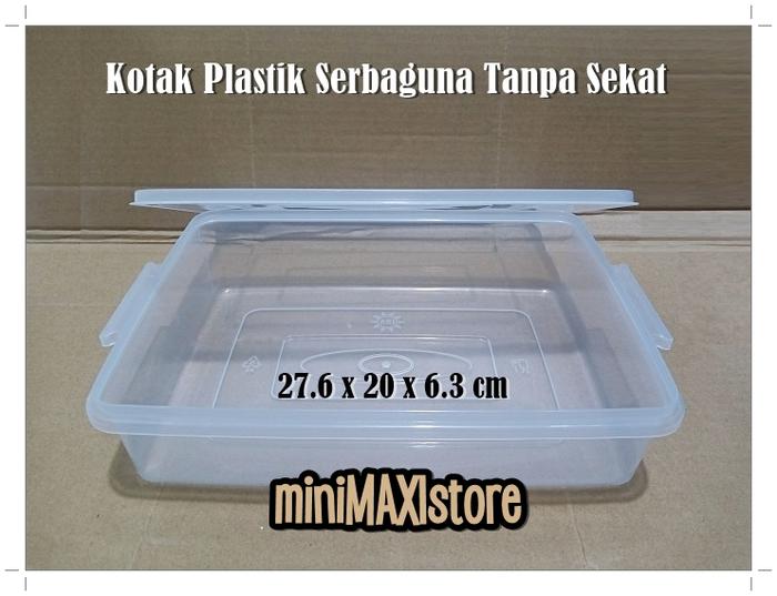 Gambar Kotak Plastik Penyimpanan Container Multibox Perkakas 12 Sekat - Tanpa Sekat dari Mini Maxi Store ID undefined Tokopedia
