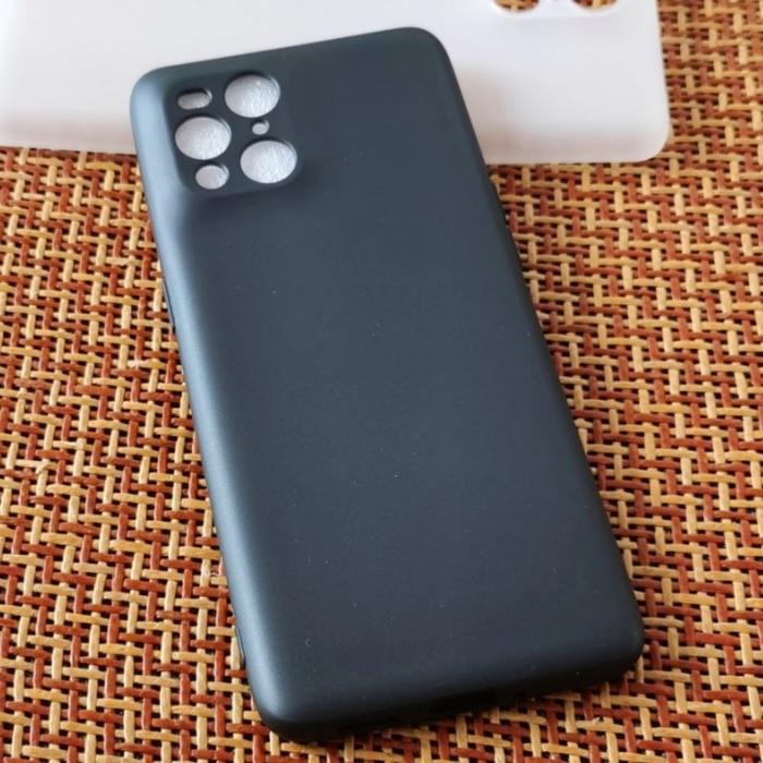 Gambar Softcase Matte OPPO Find X3 Pro Frosted Premium Silikon Case - Hitam dari AndroidShop undefined Tokopedia