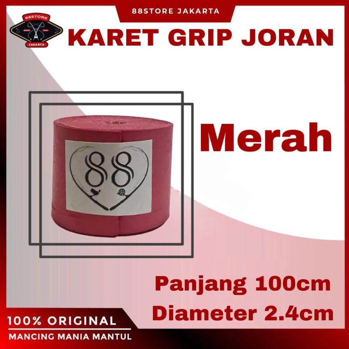 Gambar 88storejakarta Liebe Grip karet pelindung joran accesories gagang joran - Merah Muda dari 88storejakarta undefined Tokopedia