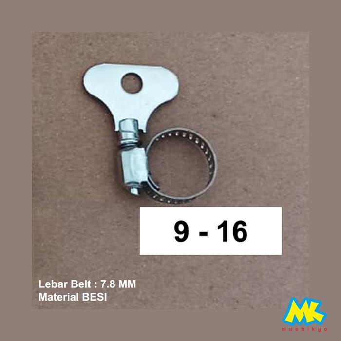 Gambar Steel Hose Clamp / Klem Kuping Besi Baja untuk Selang / Pasang Bendera - BESI 9 - 16 dari mushikyo undefined Tokopedia