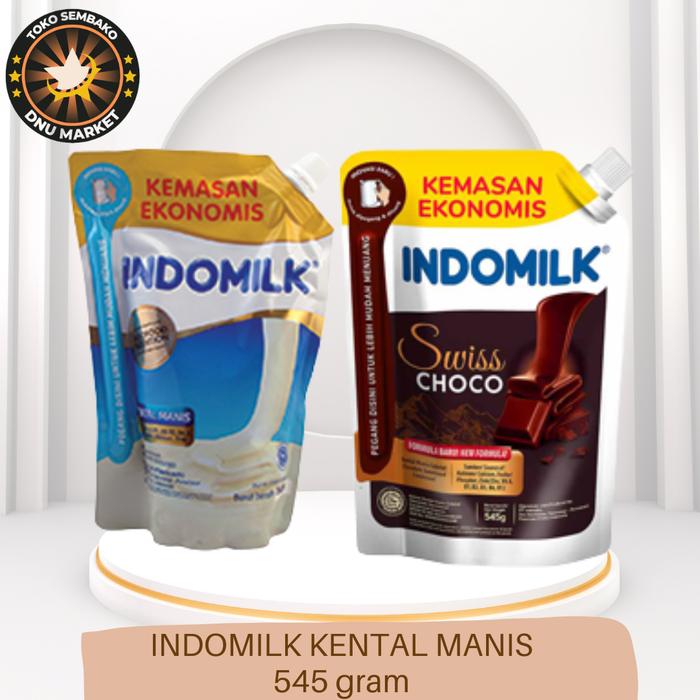 Gambar INDOMILK KENTAL MANIS SWISS CHOCO | INDOMILK KENTAL MANIS PUTIH | 545 - Coklat dari DNU Market undefined Tokopedia