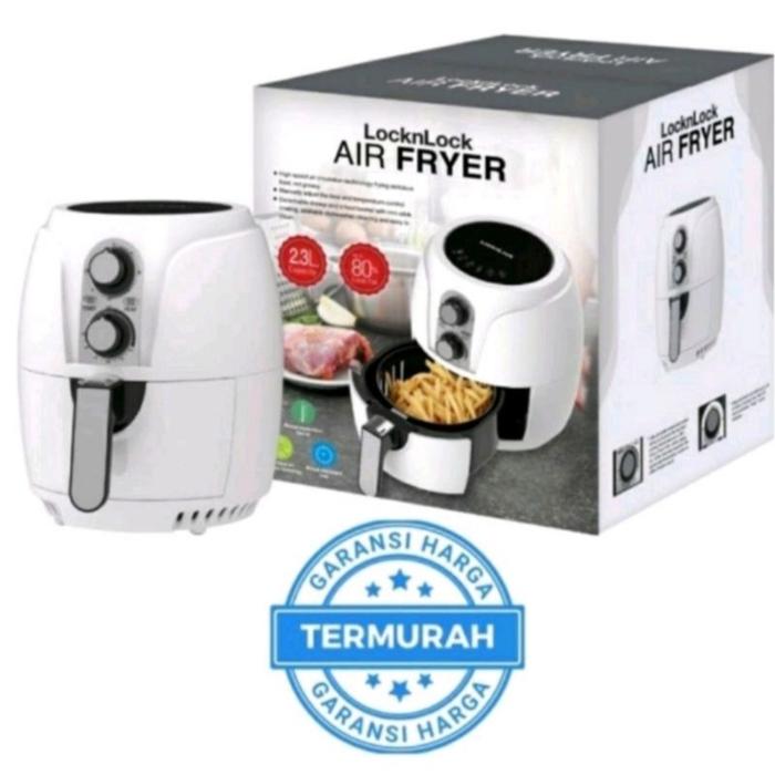 Gambar lock n lock air fryer 2.3l 2.3 liter 2 liter termurah locknlock - Putih dari avenindo undefined Tokopedia