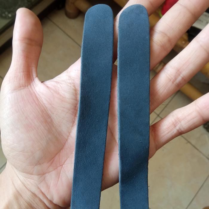 Gambar Tali strap kulit aksesoris topi - biru tua navy dari PD Jaret Group undefined Tokopedia