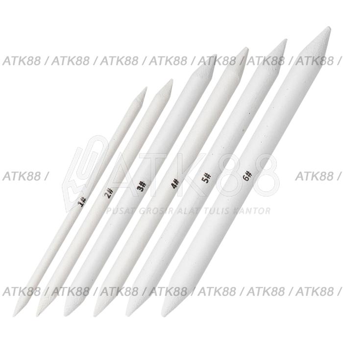 Gambar Paper Stumps Pencil Blending Dusel 6 pcs ATK88 / Sketsa Pensil dari Pusat Grosir ATK 88 undefined Tokopedia