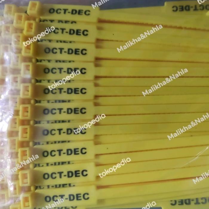 Gambar Lifting and Rigging Inspection Tags Colour Code - Kuning dari Malikha&Nahla undefined Tokopedia