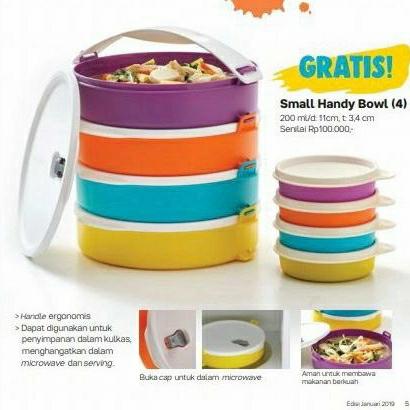 Gambar Click To Go Reheatable Tupperware free Small Server (4) dari Inima Shop undefined Tokopedia