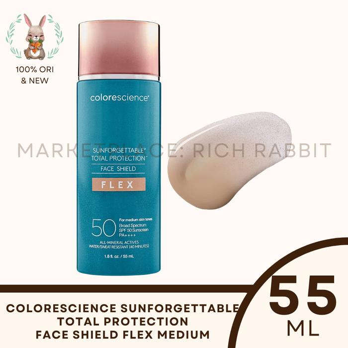 Gambar Colorescience Sunforgettable Total Protection Face Shield FLEX SPF 50 - MEDIUM dari Rich Rabbit undefined Tokopedia
