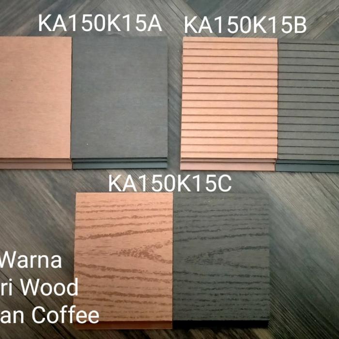 Gambar WPC plafon cladding facade KA150K15B - Wood dari lia home interior undefined Tokopedia
