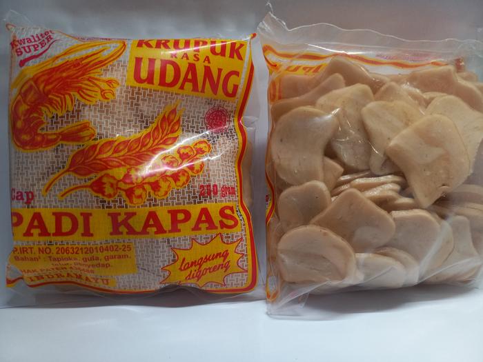 Gambar KRUPUK KHAS INDRAMAYU CAP PADI KAPAS RASA UDANG - Tanggung/Sedang dari dariimyu undefined 5 Tokopedia
