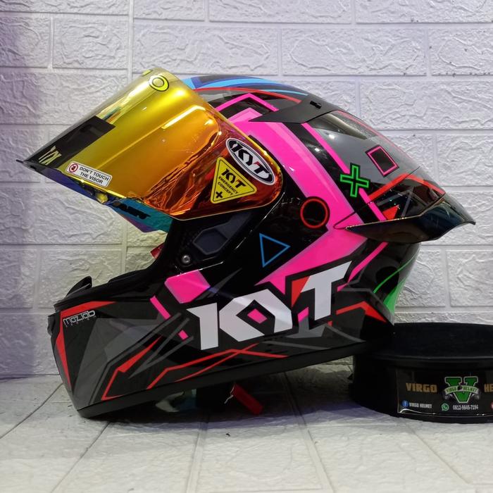 Gambar KYT TT COURSE RATTHAPARK MOTIF TERBARU TT COURSE - PG v red, M dari CINTAHELMET2 undefined Tokopedia