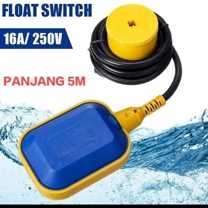 Jual float switch sensor air kabel 5 meter radar pelampung air otomatis ...