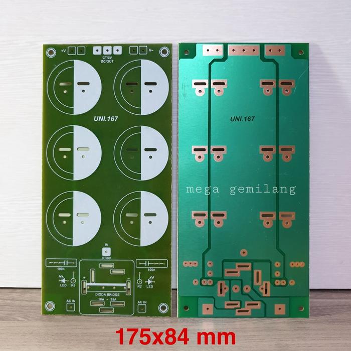 Gambar PCB Power Supply 6 elco - PCB-K dari Mega Gemilang Jaya undefined Tokopedia