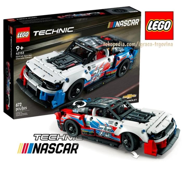 Lego Technic 42153 Nascar Next Gen Chevrolet Camaro ZL1 di Mamiri Bricks  Tokopedia