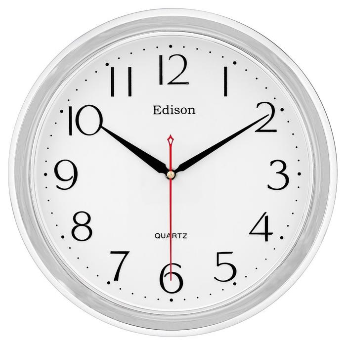 Gambar Jam Dinding EDISON EDW-20 T23 Minimalis Design - Putih dari Toko Marcopolo_NEW undefined Tokopedia