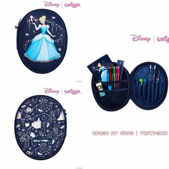 Gambar Smiggle Disney Princess Cinderella - Pencil Case set dari Hello Sunshine ori undefined Tokopedia