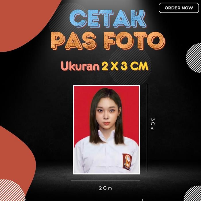 Gambar Cetak PAS FOTO kertas doff fujifilm GRATIS EDIT GANTI BACKGROUND - 2x3 dari Joyo Baru Project undefined Tokopedia