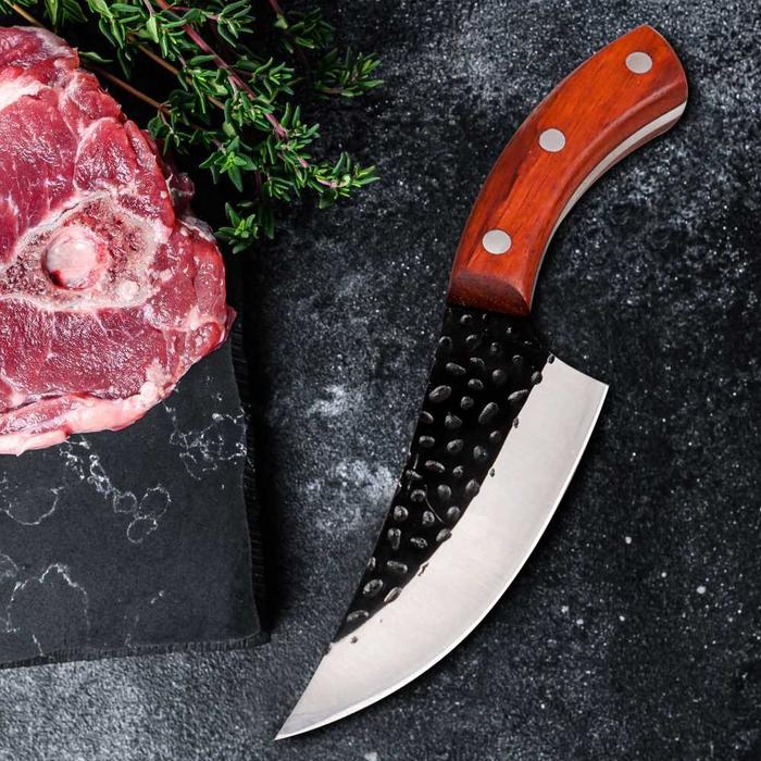 Gambar XITUO Pisau Dapur Chef Knife Premium Carbon Stainless Steel DL040 - 5" Model A dari BudgetGadget undefined Tokopedia