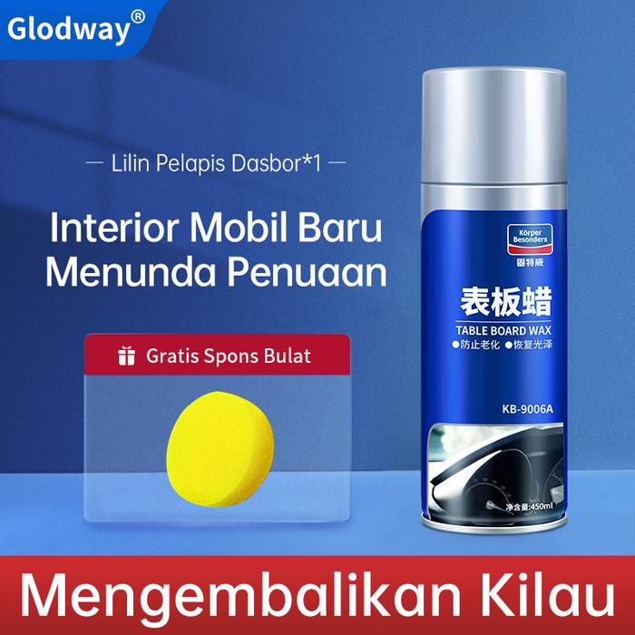 Gambar GLODWAY Dashboard Wax Perawatan Dasbor Mobil Pelindung Cat Body - 1 Botol dari juliannestore undefined Tokopedia