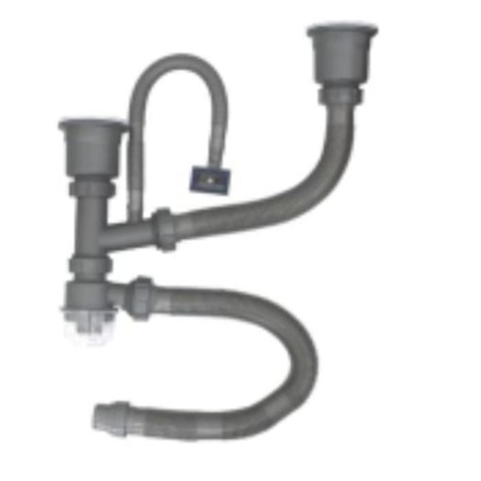 Gambar Afur Selang Pembuangan Bak Cuci Piring 2 Lubang/Avur Kitchen Sink - Afur + Selang dari Kunci Berkat undefined Tokopedia