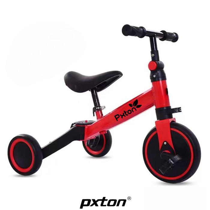 Gambar Sepeda Anak Roda 3 / 2In1 Sepeda Keseimbangan Anak Balance Bike Ride - Merah dari Pxtonofficial undefined Tokopedia