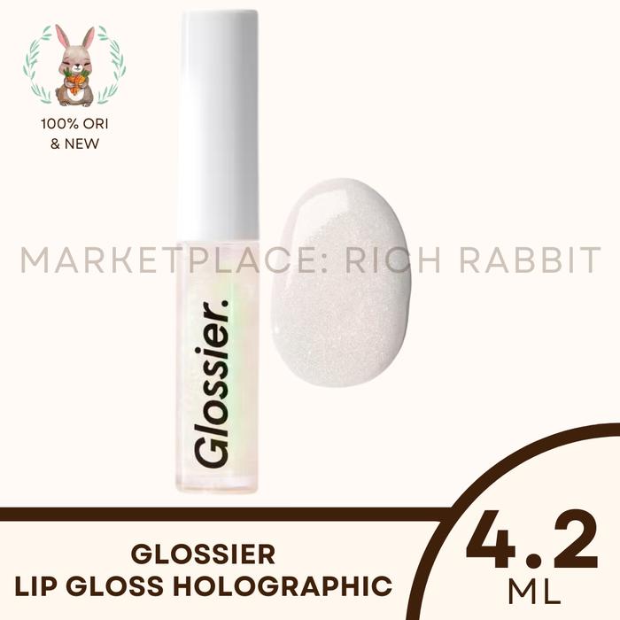 Gambar Glossier Lip Gloss 100% ORI - HOLOGRAPHIC dari Rich Rabbit undefined Tokopedia