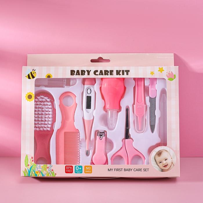 Gambar baby care kit perlengkapan bayi 10 set newborn baby kit perawatan bayi - PINK dari Happycollection28 undefined Tokopedia