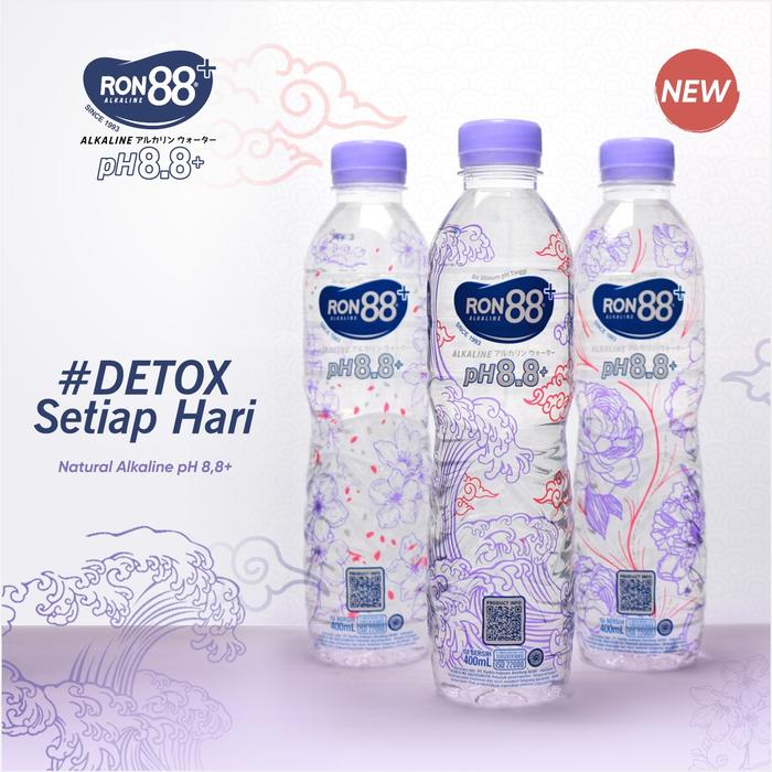Promo RON88 Alkaline 400 ml pH 8.8+ - Jakarta Utara - WATERTIME Store ...