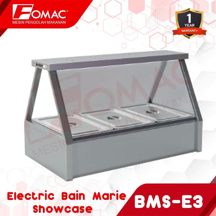 Gambar FOMAC Electric Bain Marie Showcase BMS-E3 E4 E5 Mesin Penghangat Food - BMS-E3 dari FOMAC POWERPACK undefined Tokopedia