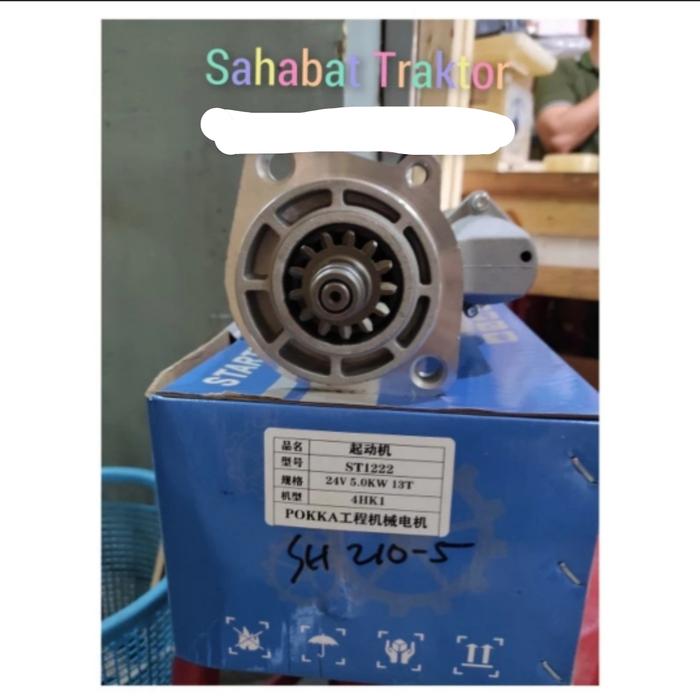 Gambar Starting motor dinamo starter Sumitomo SH 210-5 SH210-5 POKKA dari Sahabat Traktor undefined Tokopedia