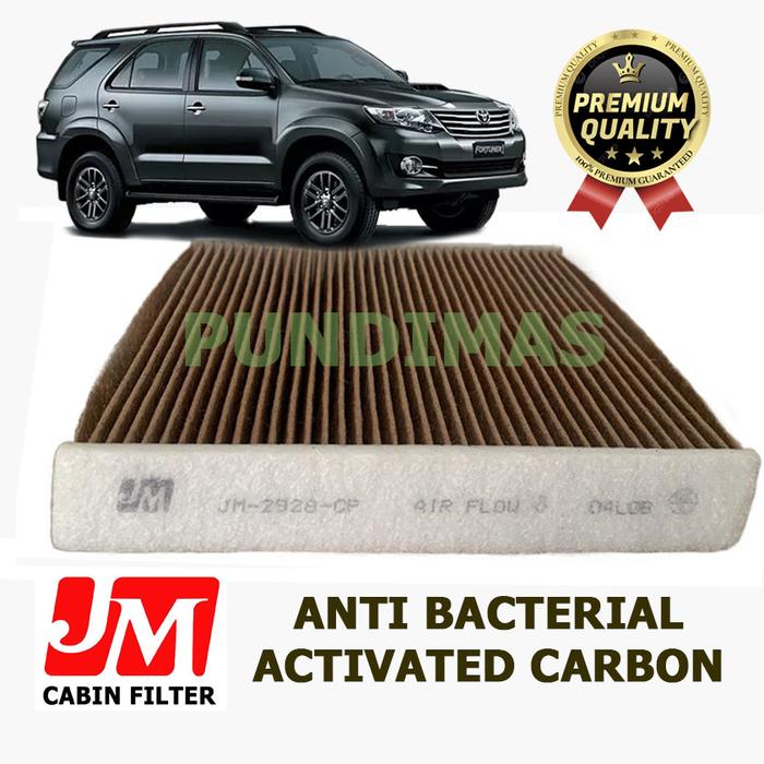 Gambar Toyota Fortuner Gen 1 KEN Deodorizer Karbon FIlter AC Kabin Coklat - JM FILTER dari Pundimas undefined Tokopedia